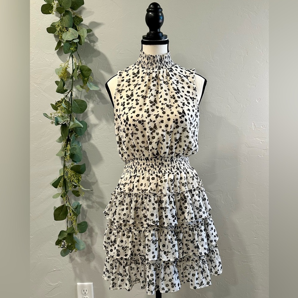 Express Sheer Lined Minidress Size Small